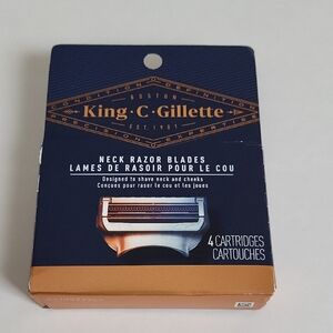 Neck Razor Blades - Blue and Brown